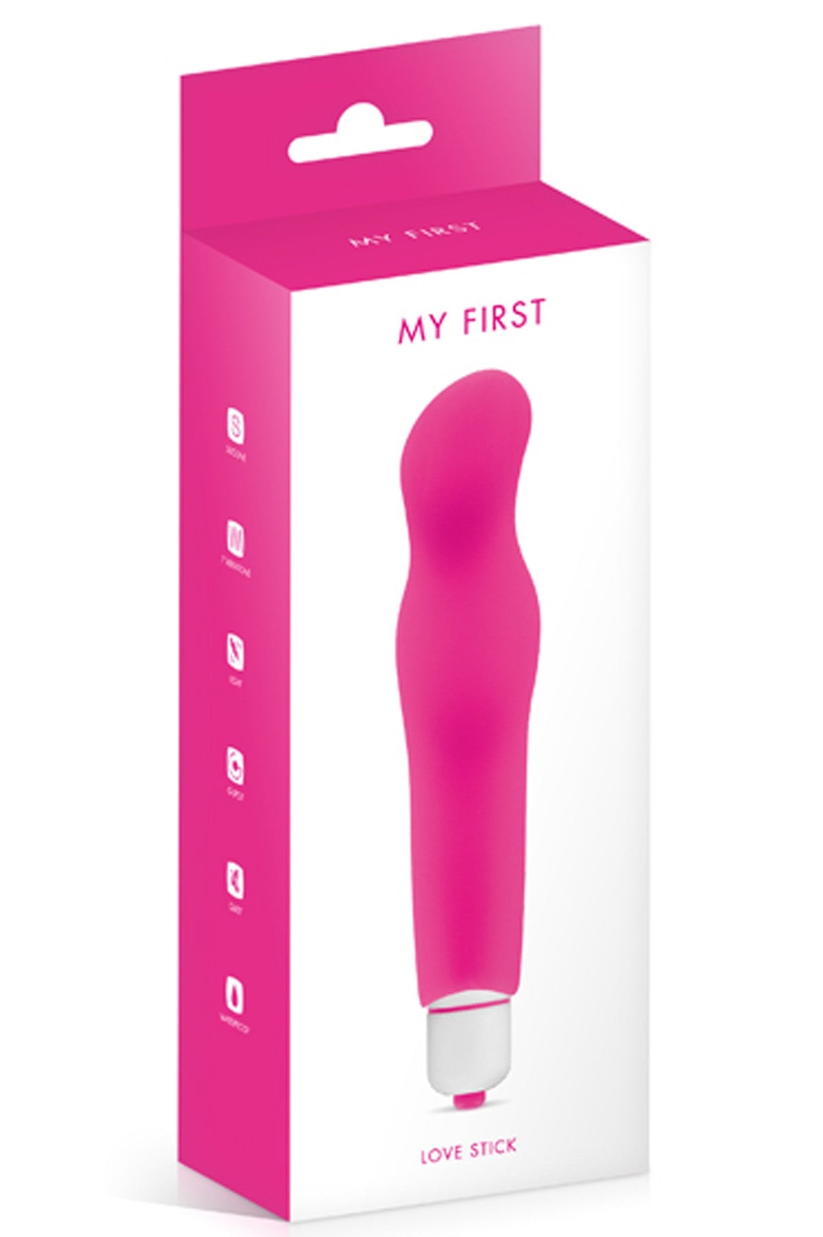 Vibromasseur rose 7 vitesses ondulé waterproof