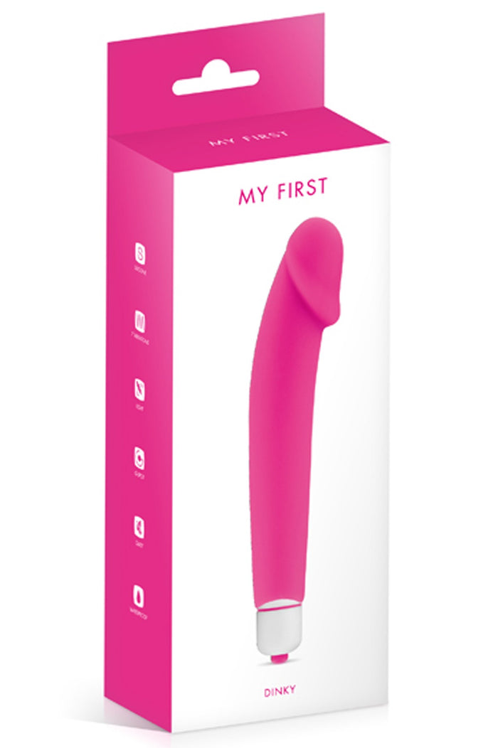 Vibromasseur rose 7 vitesses réaliste silicone lisse