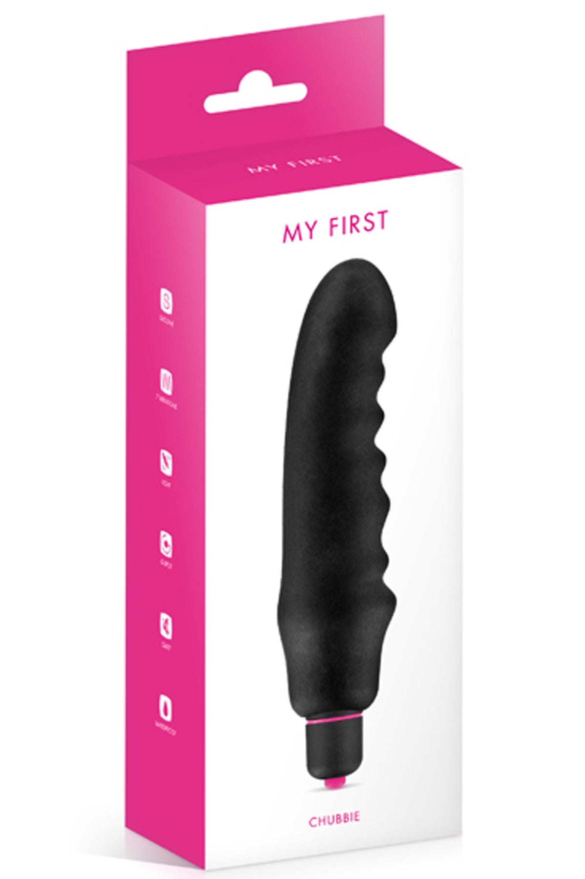 Vibromasseur masseur noir 7 vitesses waterproof