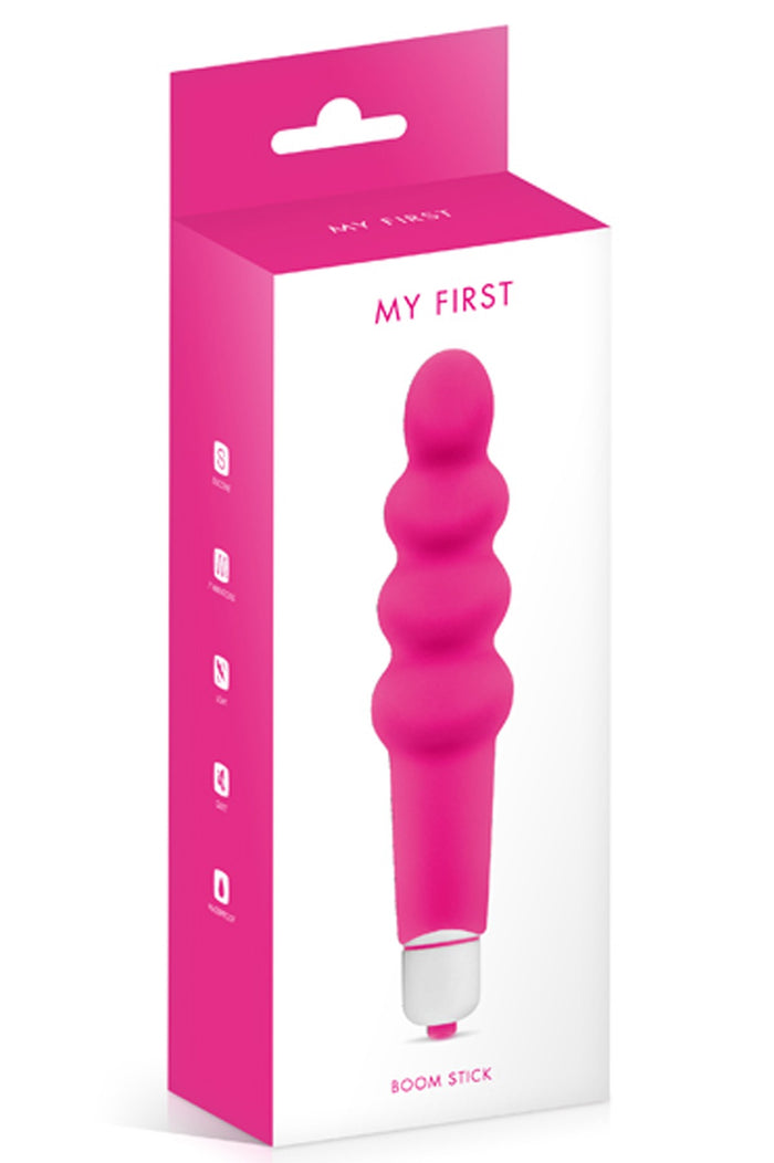 Vibromasseur glace rose silicone 7 vitesses waterproof