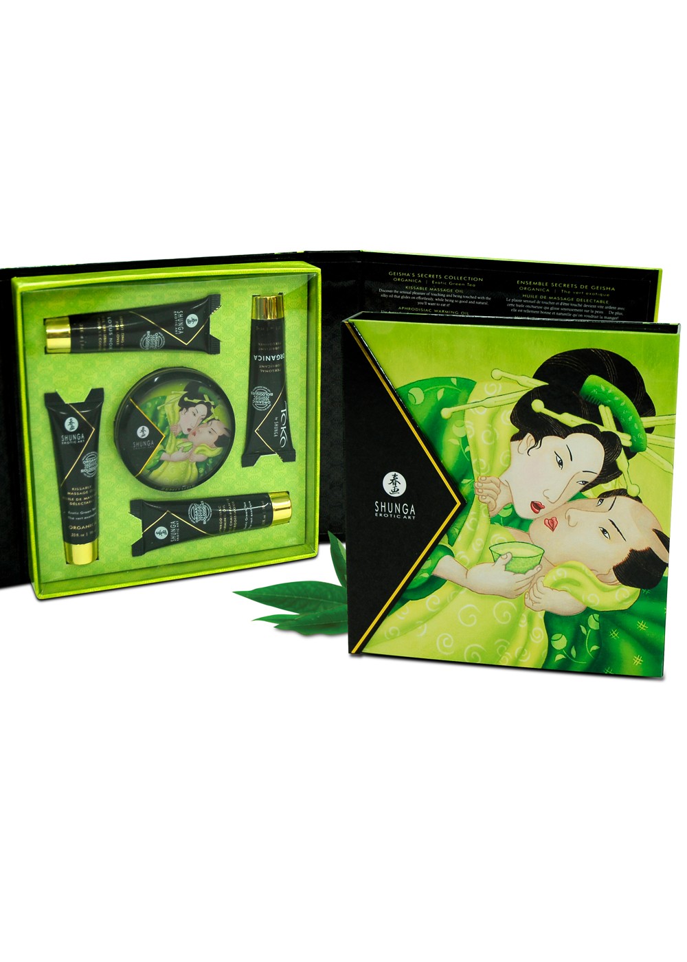 Coffret de Geisha Bio thé vert