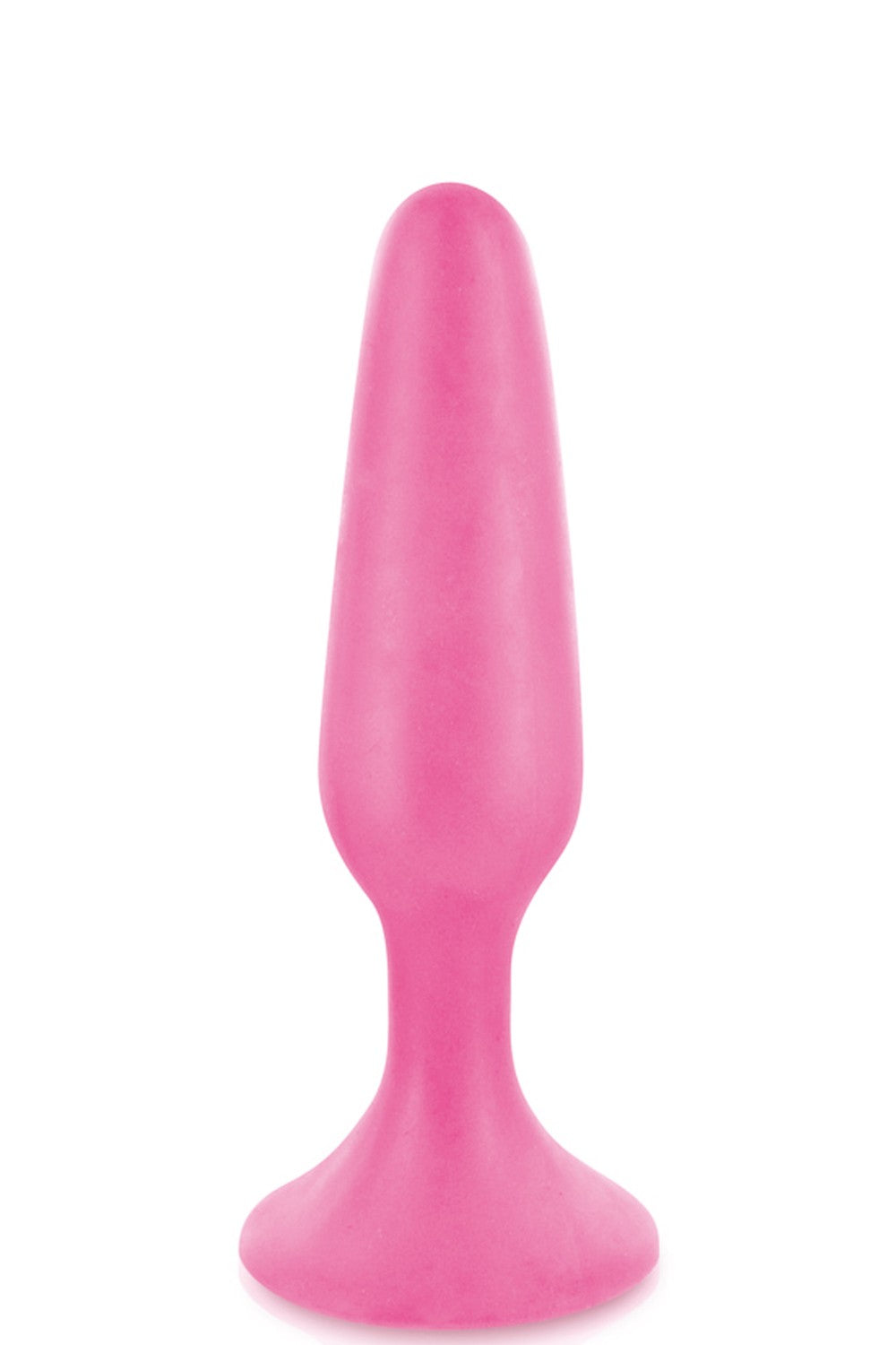 Plug anal ventouse rose court base large