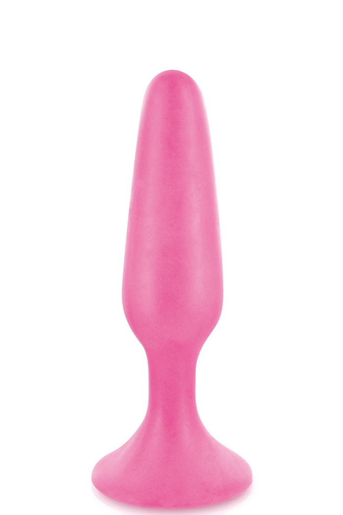 Plug anal ventouse rose court base large
