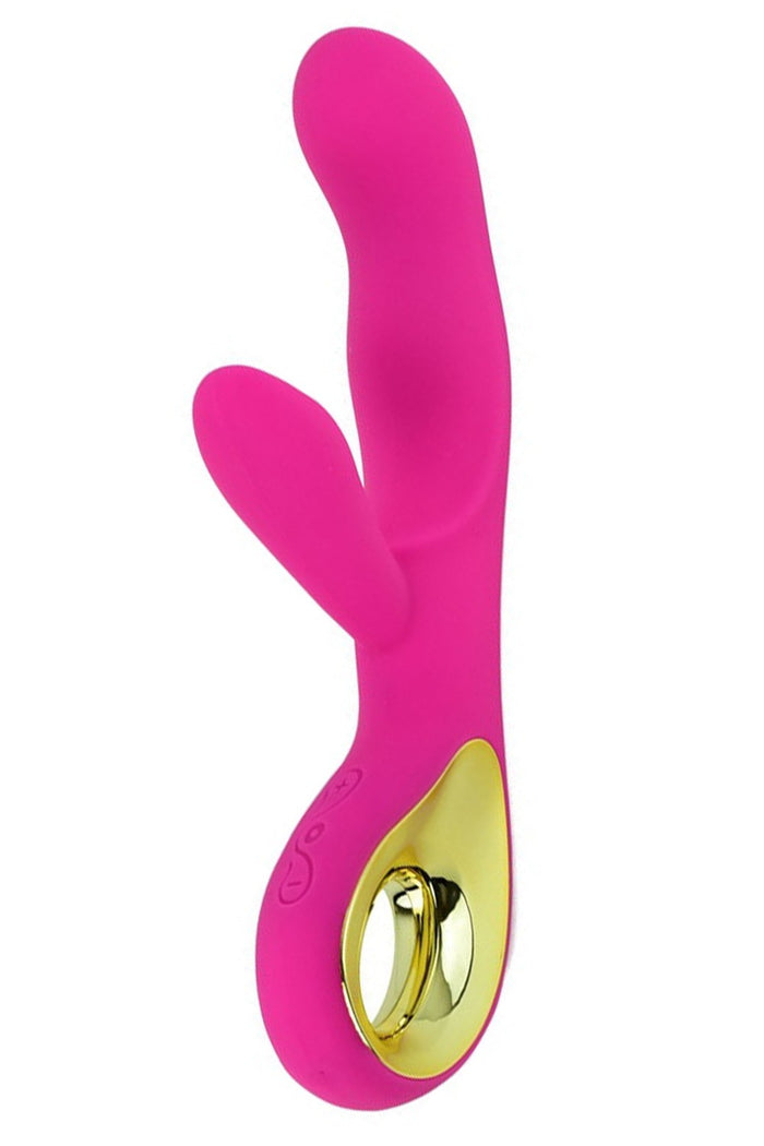 Vibromasseur rabbit USB rose point G