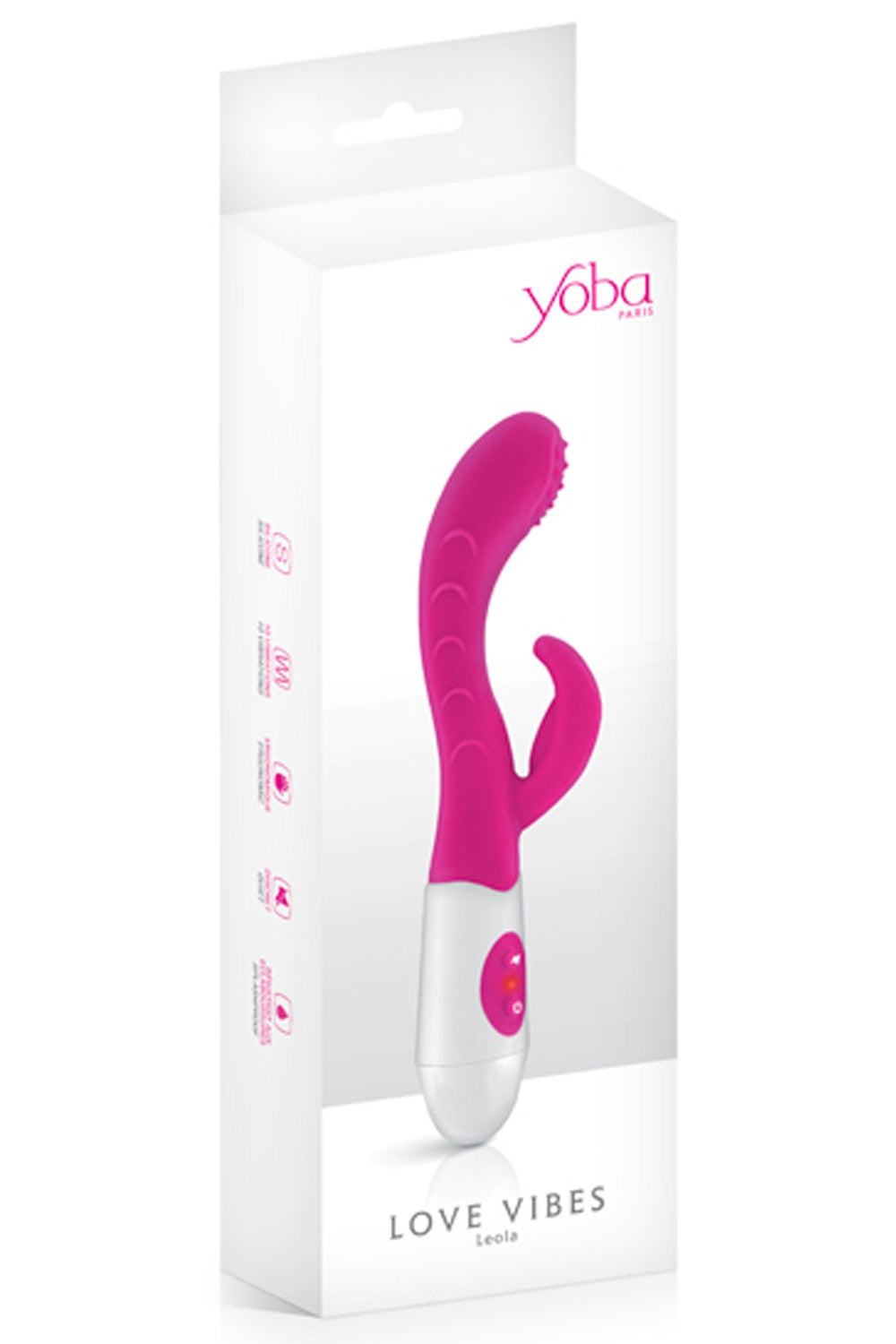 Vibromasseur rabbit stries et picots