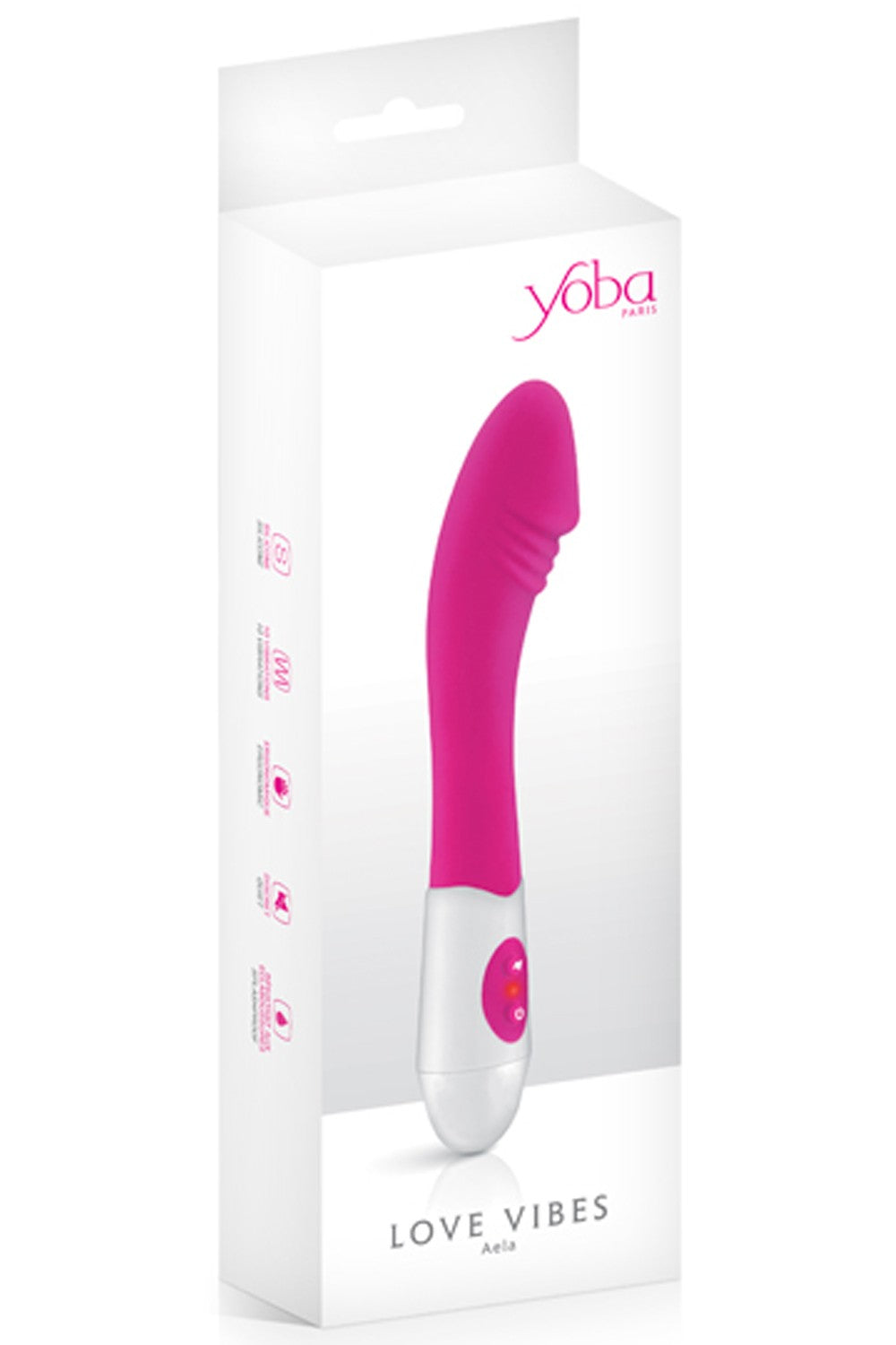 Vibromasseur 10 vitesses avec gland stimulant
