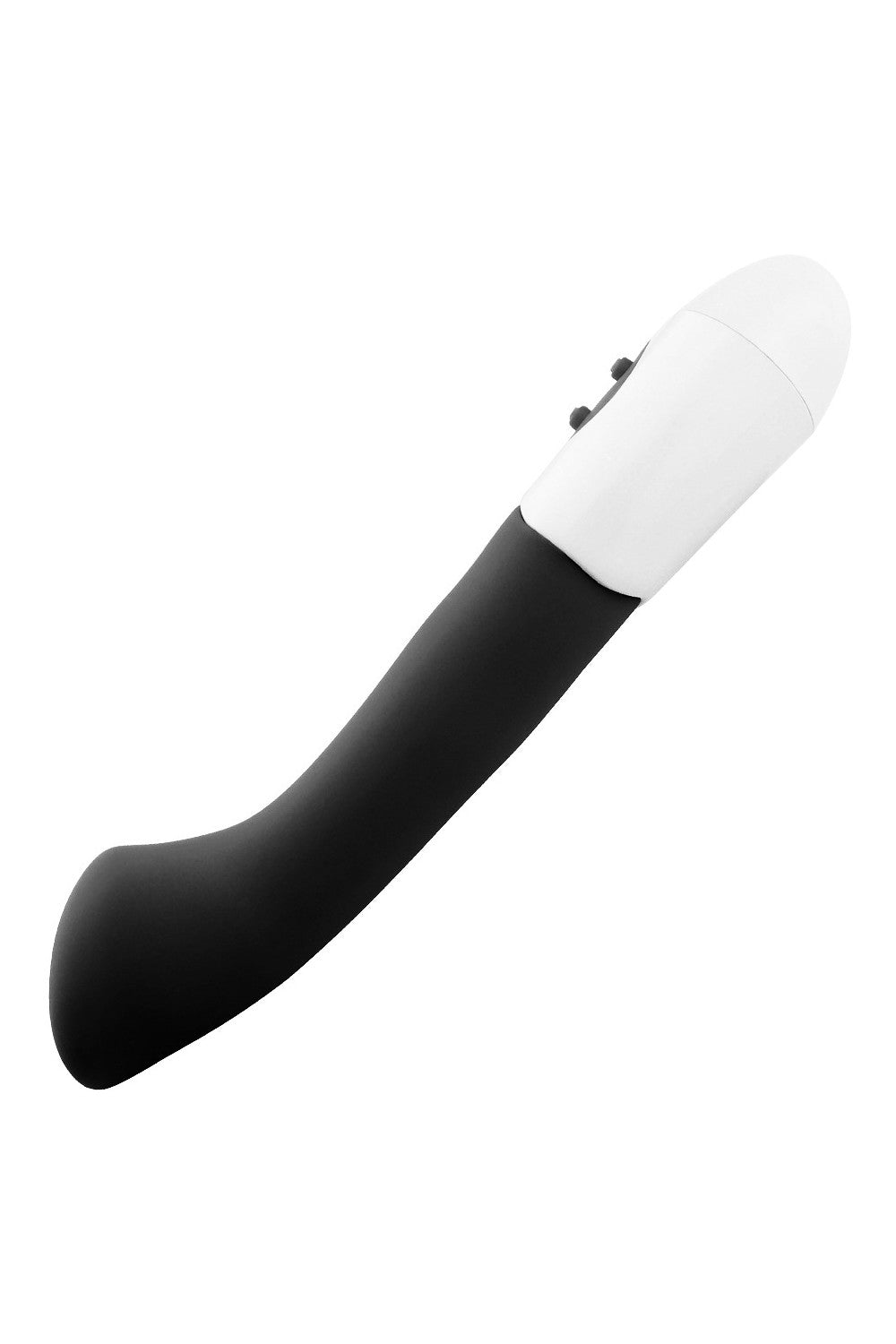 Vibromasseur noir tête plate spécial point G