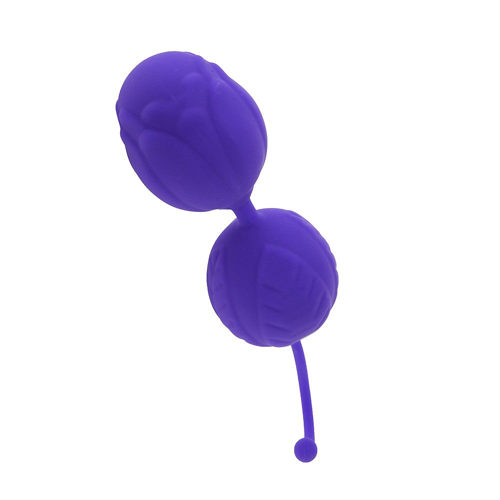 Boules de Geisha violet silicone