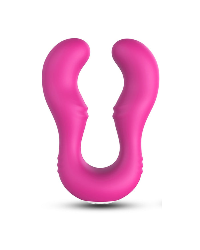 Vibromasseur Rose en forme de U double tête stimulateur point G
