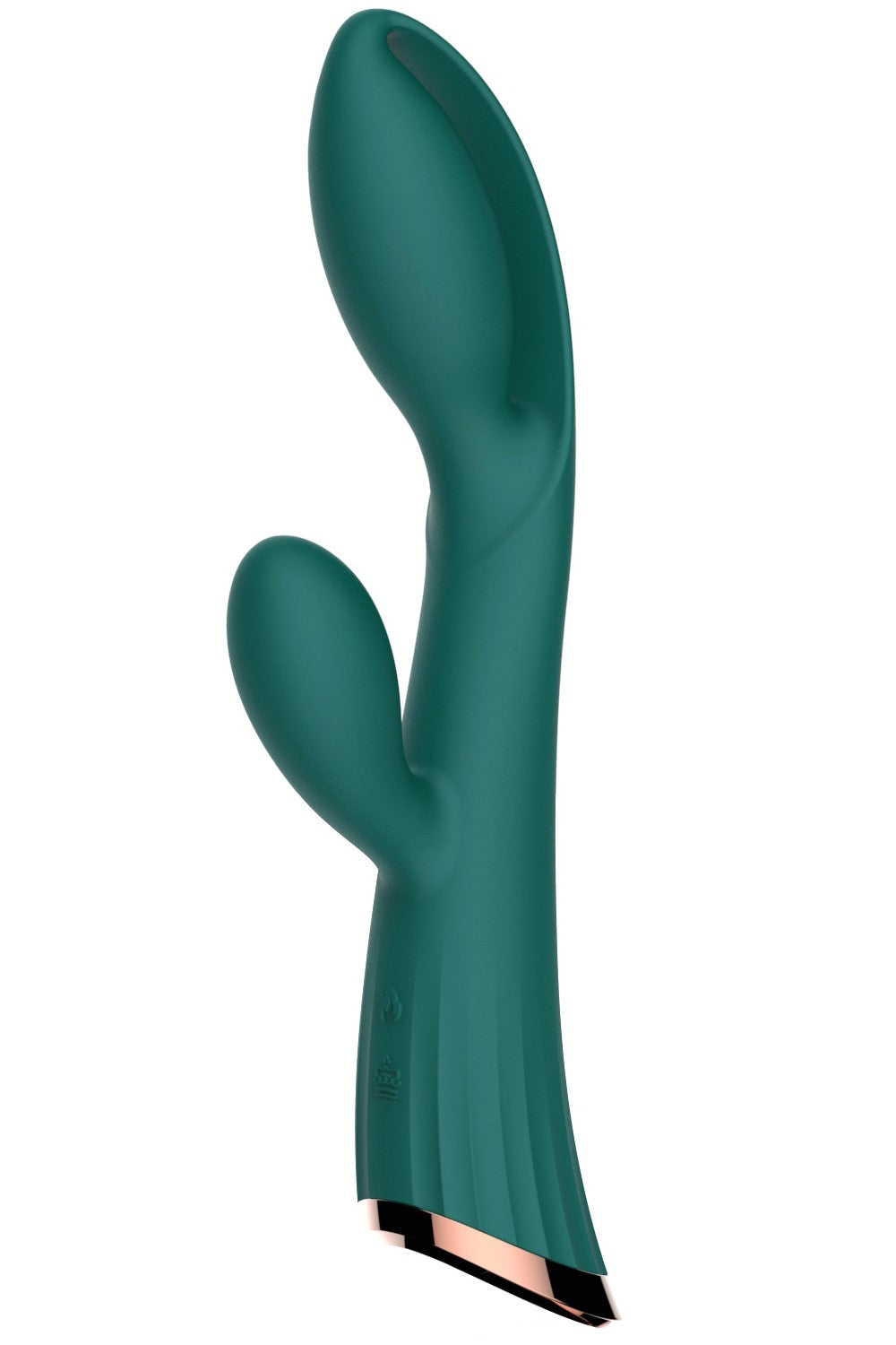 Vibromasseur vert avec stimulateur de clitoris LRIS USB