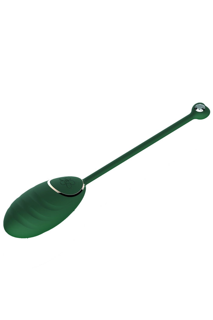 Œuf vibrant Vert Emeraude avec télécommande USB