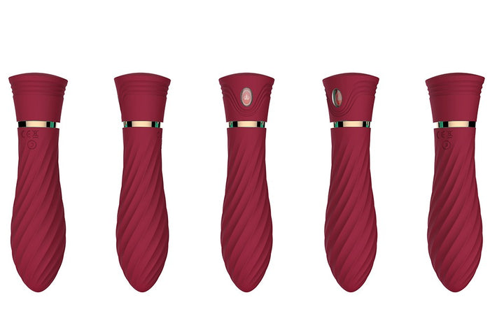 Mini Vibromasseur rouge USB