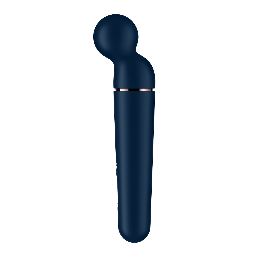 Vibromasseur wand bleu USB 60 vibrations Planet Wand-er Satisfyer