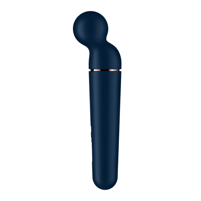 Vibromasseur wand bleu USB 60 vibrations Planet Wand-er Satisfyer