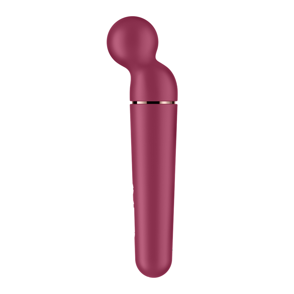 Vibromasseur wand rouge USB 60 vibrations Planet Wand-er Satisfyer