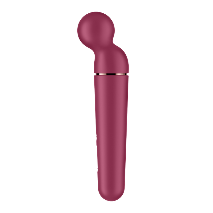Vibromasseur wand rouge USB 60 vibrations Planet Wand-er Satisfyer