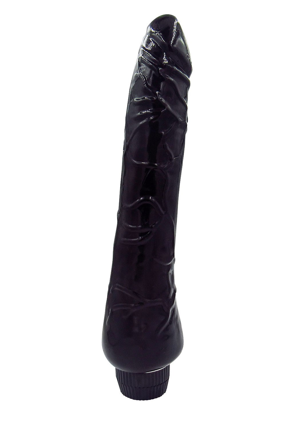 Vibromasseur réalise noir veiné de 25 cm