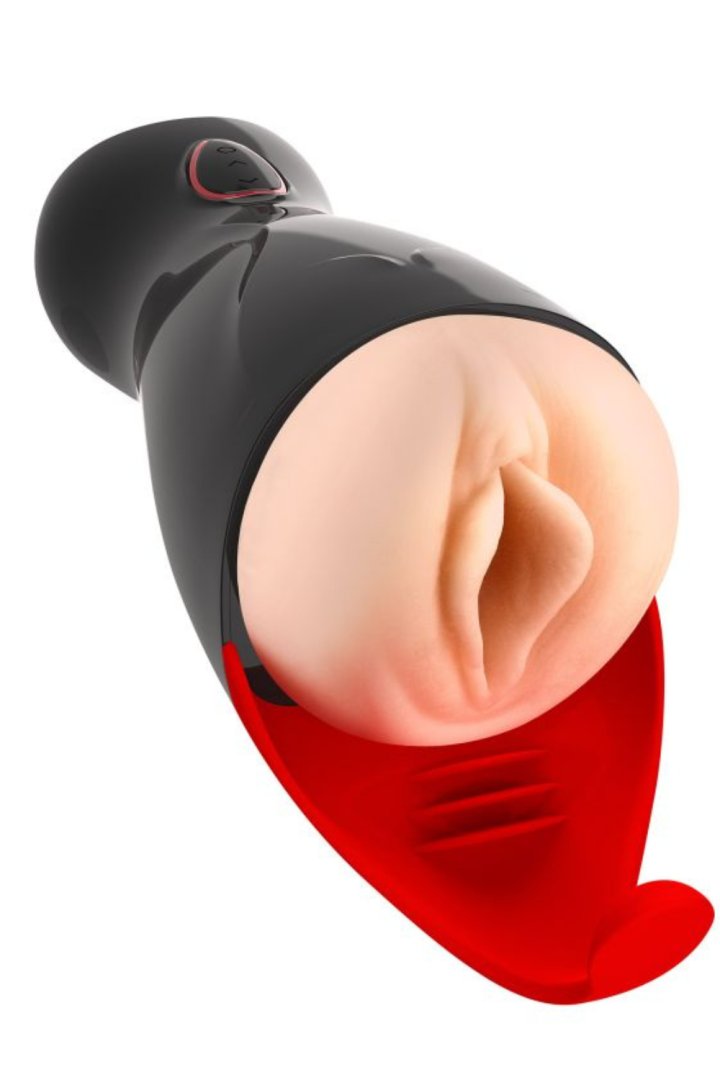 Masturbateur luxe 3D sensitive avec stimulateur de périnée