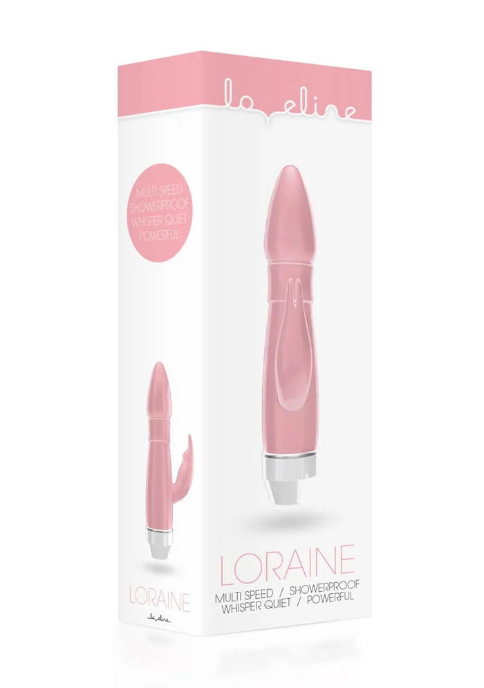 Vibromasseur Rabbit rose multivitesse