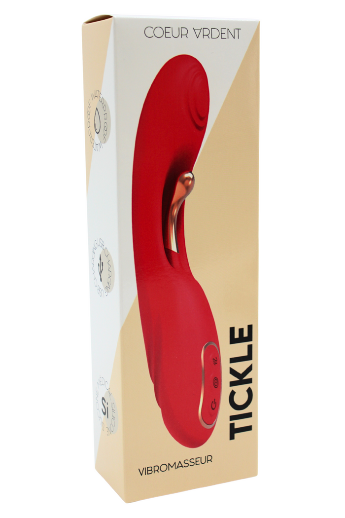 Vibromasseur TICKLE Double Stimulation – USK-V30