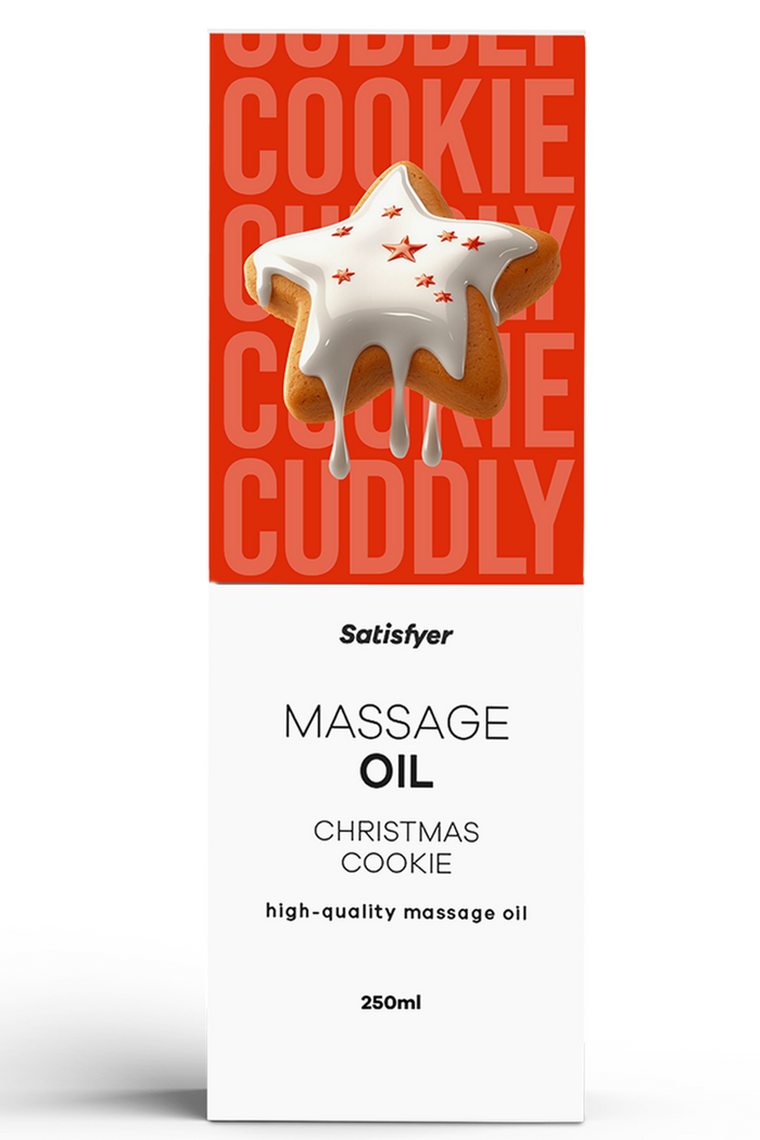 Huile de massage Cookie de Noël 250 ml Satisfyer