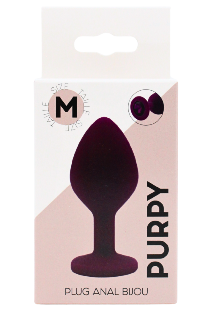 Plug bijou violet Medium PURPY