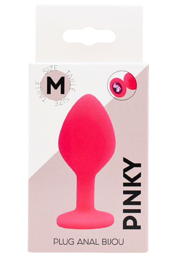 Plug bijou rose Medium PINKY