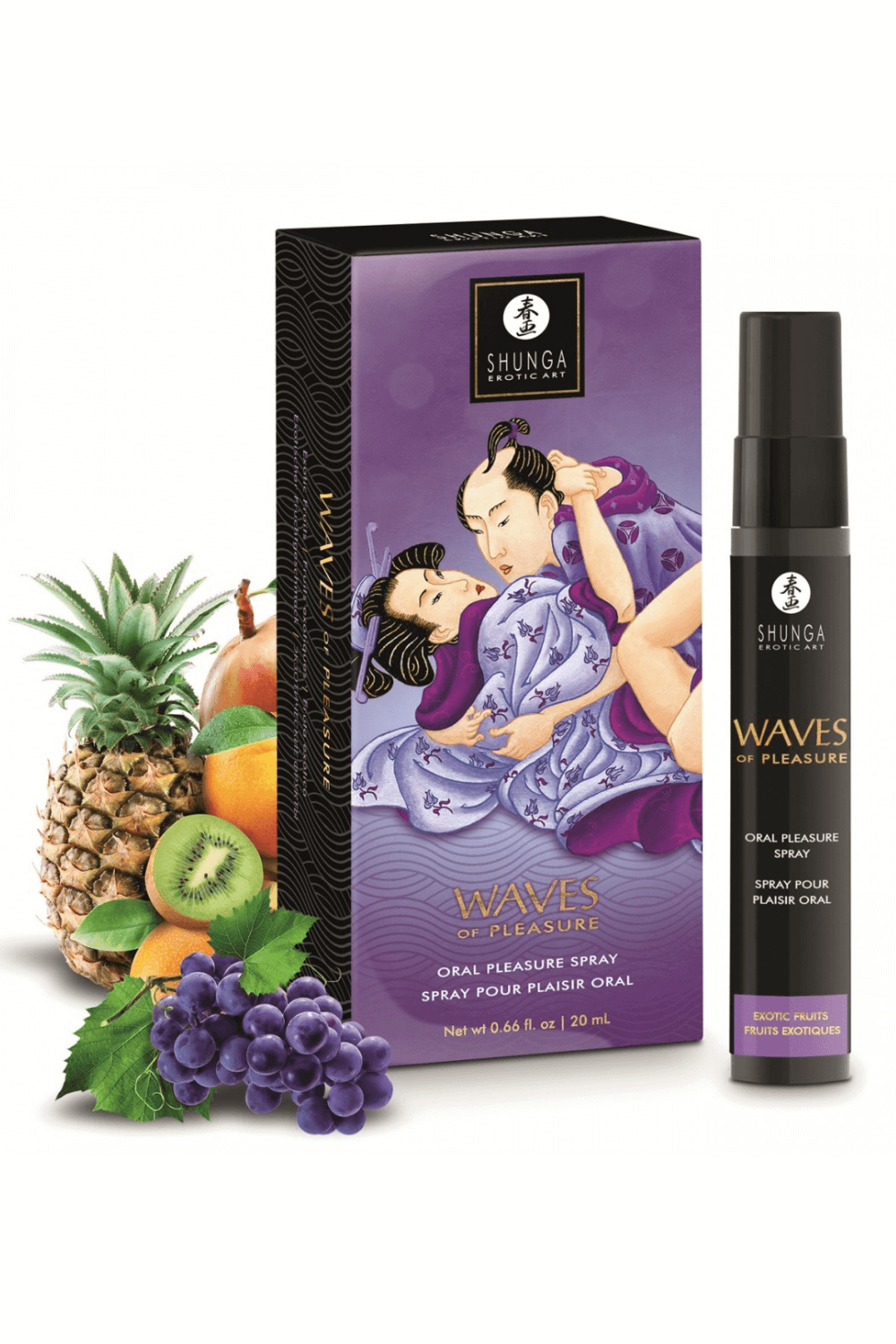 Spray pour plaisir oral saveur fruits exotiques 20 ml