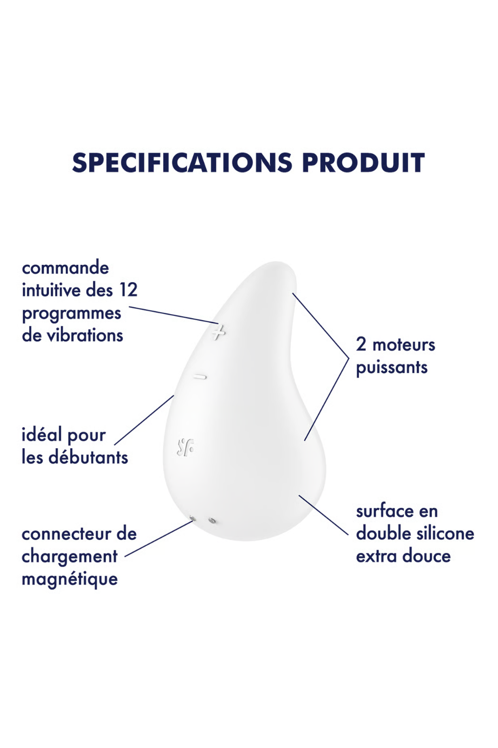 Vibromasseur Dew Drop - Satisfyer