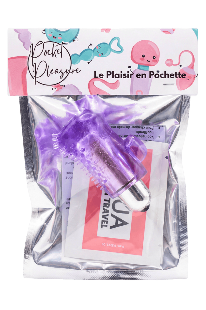 Doigt Vibrant Pocket Pleasure Pocket Pleasure + 1 dosette de lubrifiant