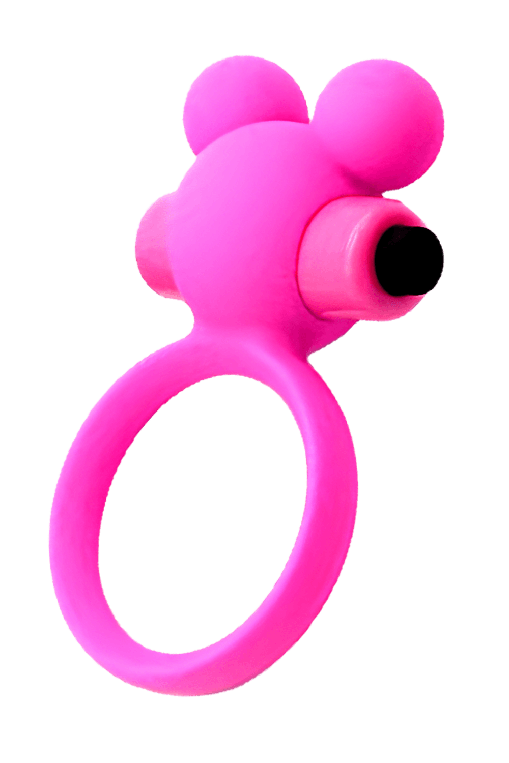 Anneau Vibrant Ourson Rose + 1 dosette de lubrifiant — Pocket Pleasure