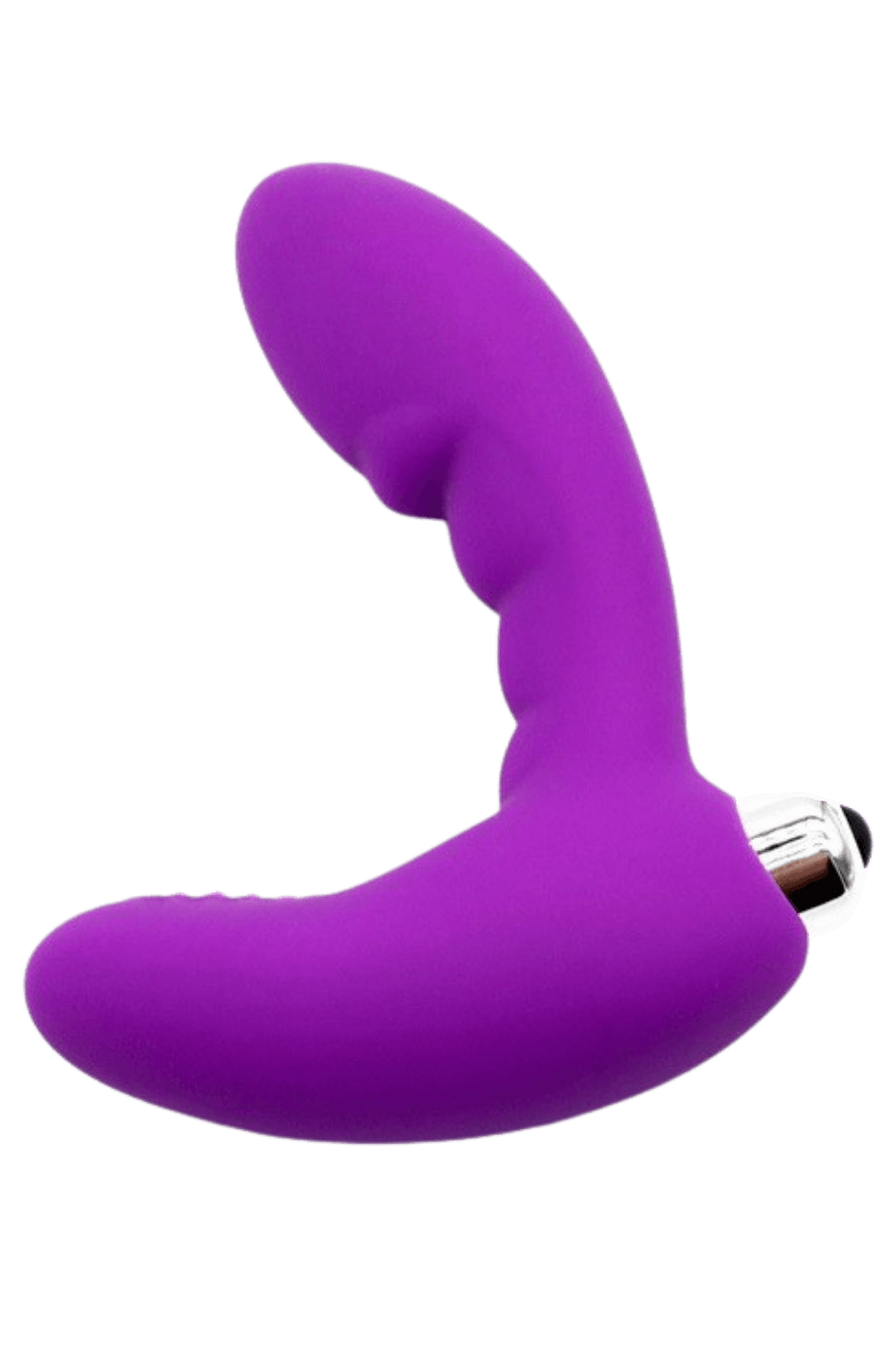 Vibromasseur anal violet stimulateur de prostate Pocket Pleasure + 1 dosette lubrifiant
