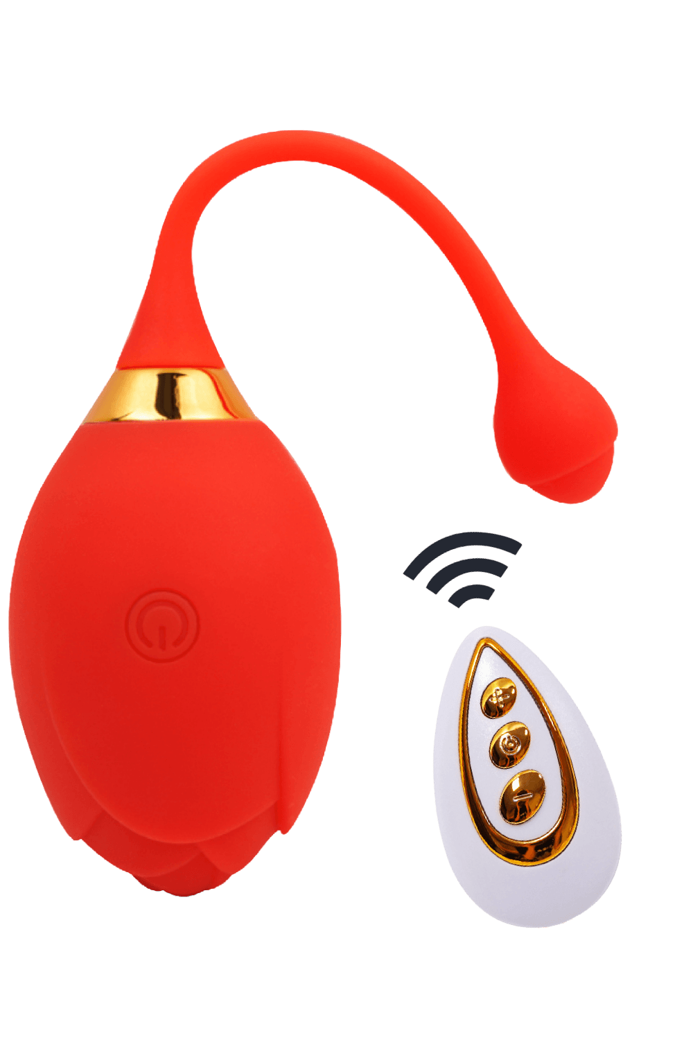 BLOOM — Oeuf Vibrant Télécommandé 10 Modes |Coeur Ardent