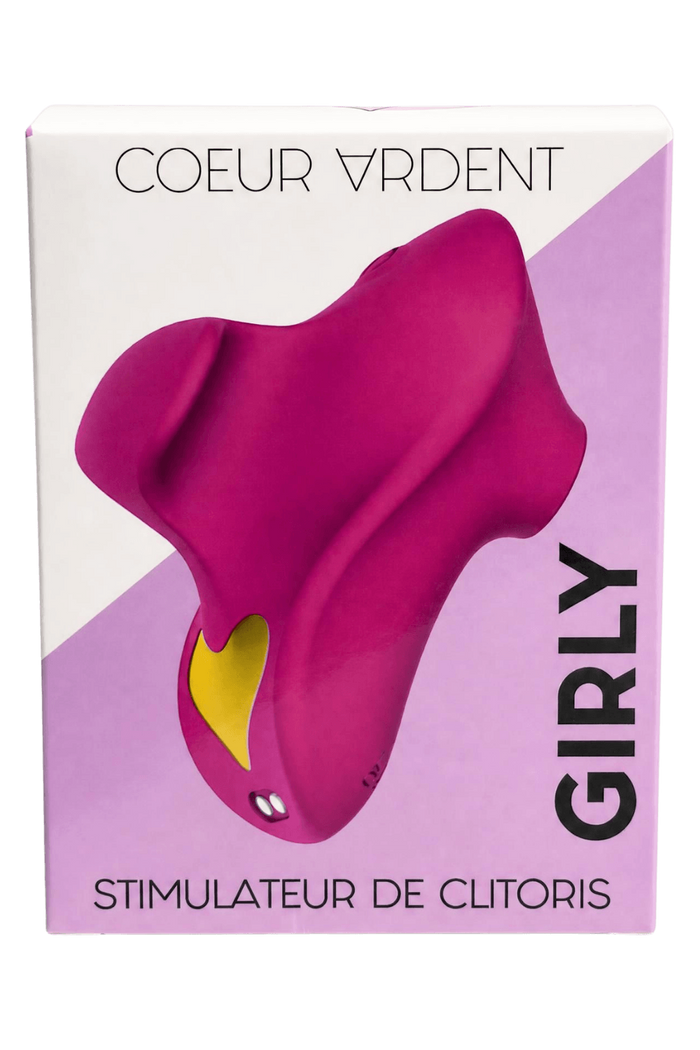 GIRLY – Stimulateur de Clitoris à Ondes de Succion | Coeur Ardent