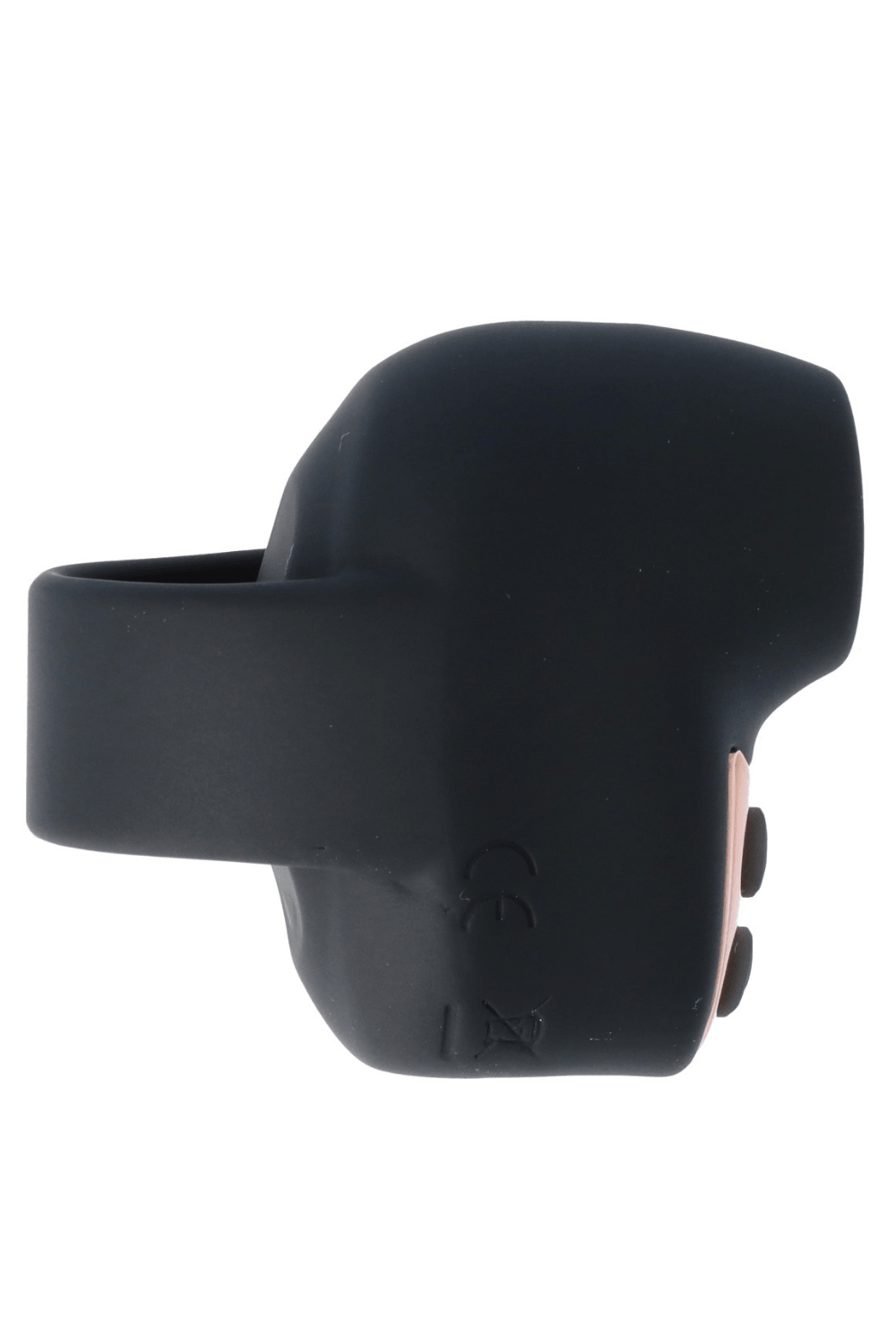 Mini stimulateur clitoridien noir pour doigt rechargeable – LANGLOYS